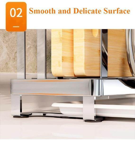 BowLift | Stainless Steel Kitchen Utensils Organizer Drying Rack