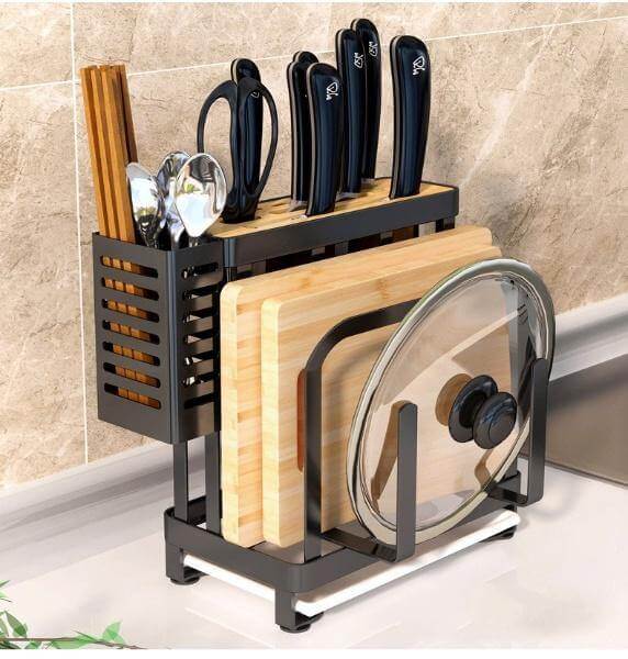 BowLift | Stainless Steel Kitchen Utensils Organizer Drying Rack