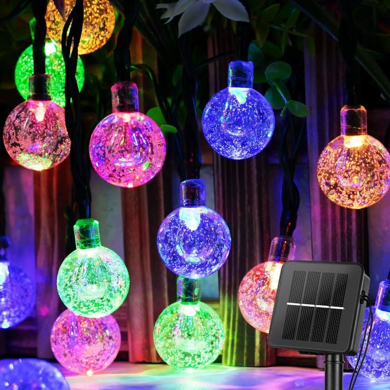 BowLift | Solar Powered Waterproof Crystal Globe Lights
