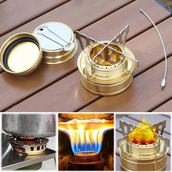 BowLift | Mini Portable Alloy Camping Stove