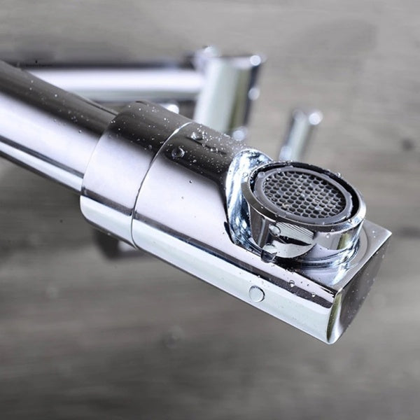 BowLift | Wall-Mounted Folding Chrome Pot Filler Faucet