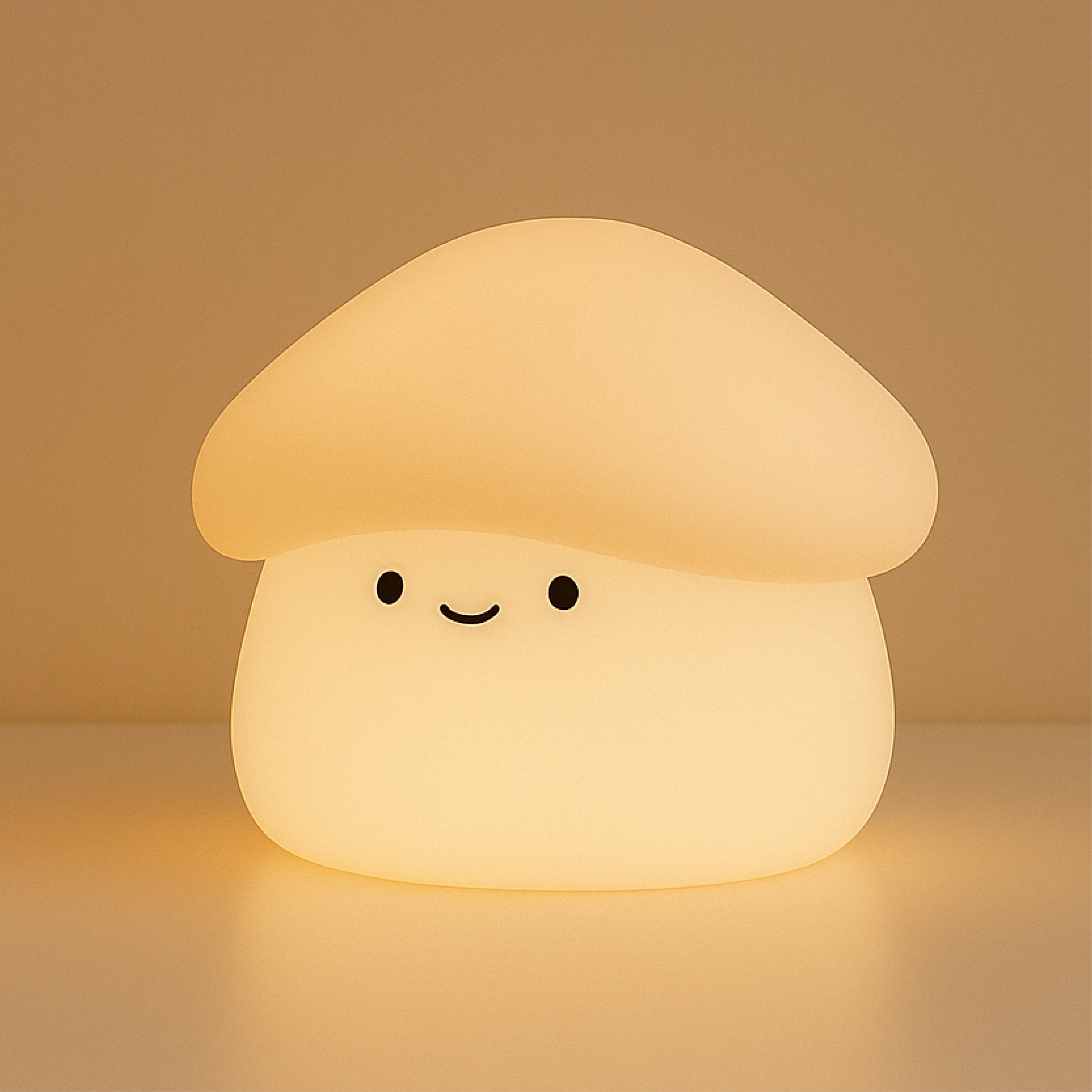 BowLift | Paddie Mushroom Night Light – Soft Silicone Lamp for Kids