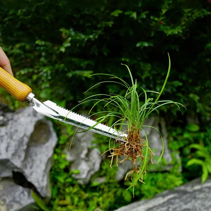 BowLift | 5-in-1 Stainless Steel Weed Puller Tool