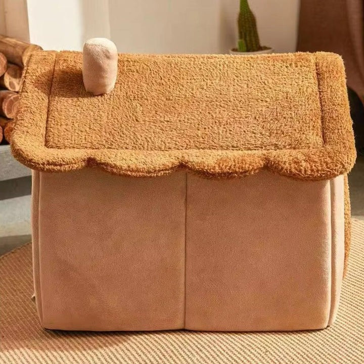 BowLift | Indoor Cat House with Plush Cushion