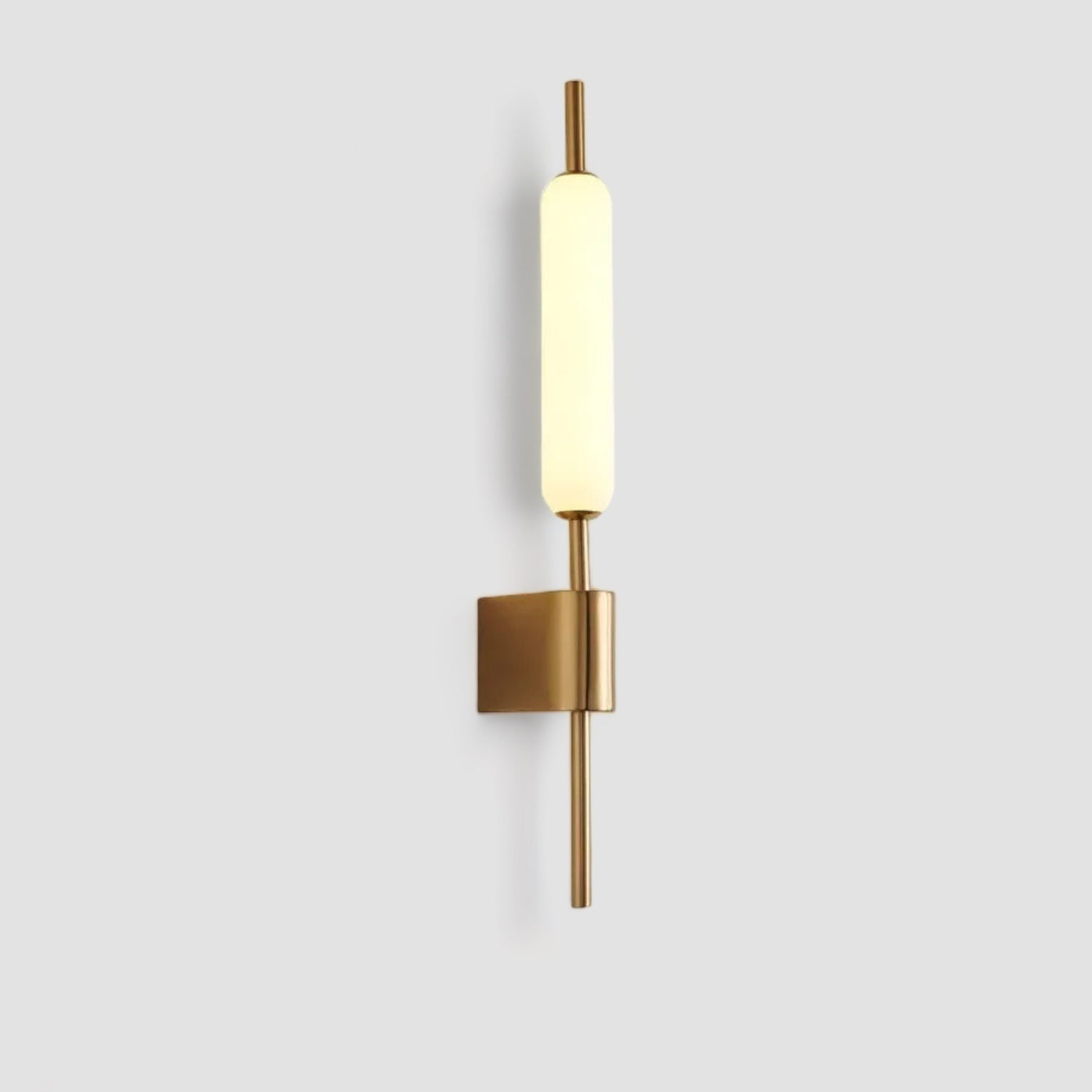 BowLift | AuraGold – Elegant Gold Wall Lamp for LED Illumination
