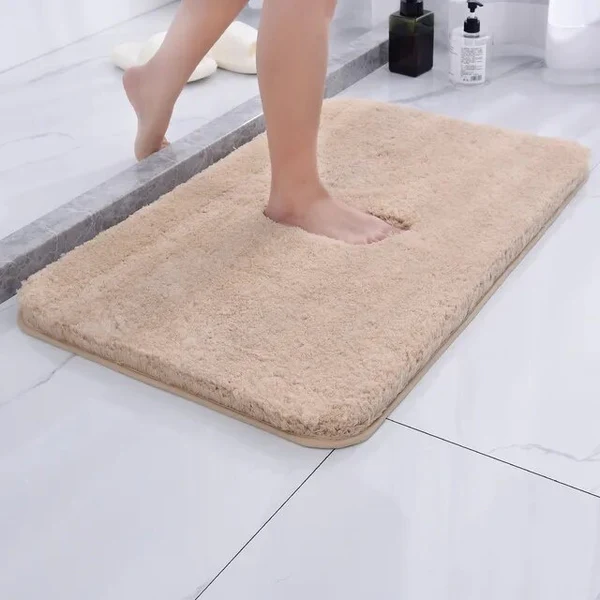 BowLift | Plush Bath Rug | Ultra-Soft, Highly Absorbent & Non-Slip for Bathroom Safety and Comfort