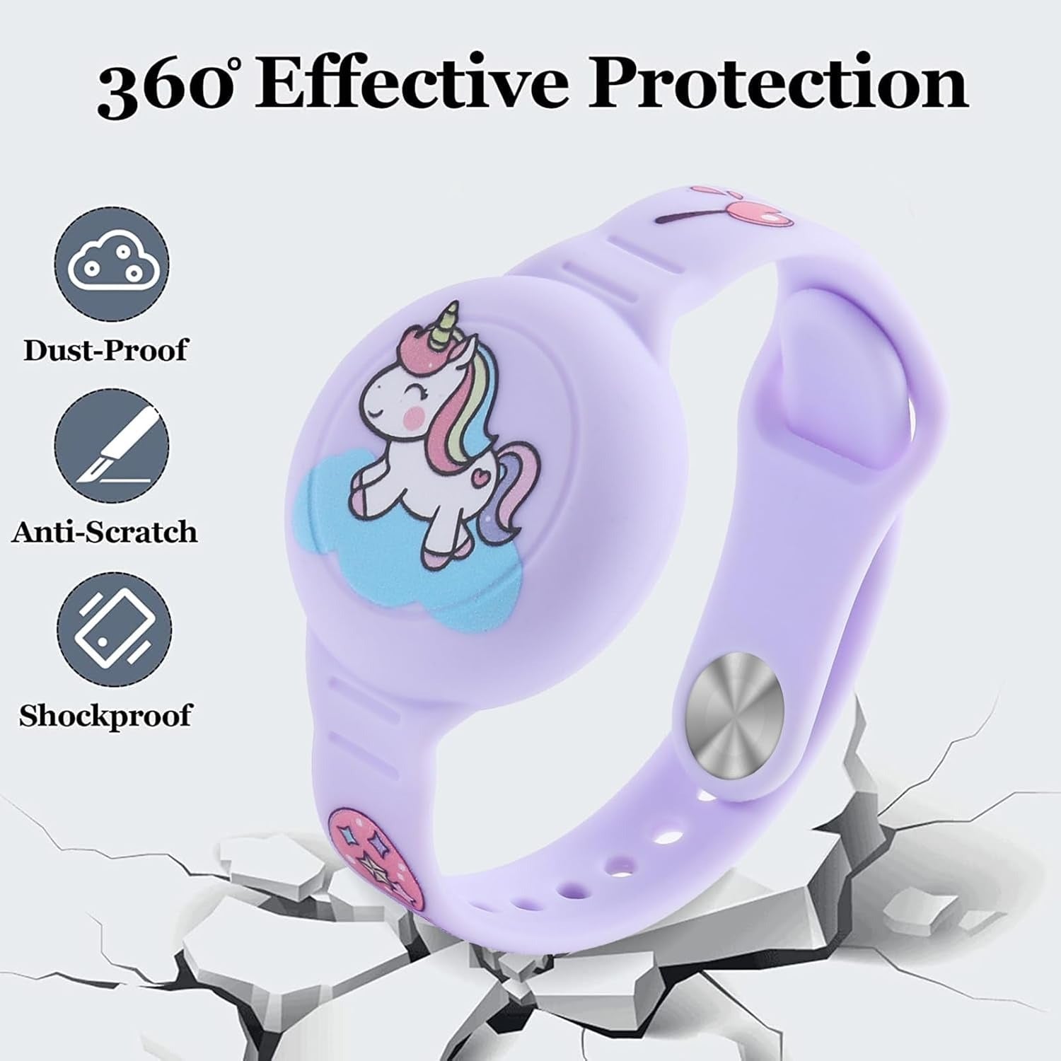 BowLift | ChildSafe GPS Bracelet – Silicone Holder for Tracker