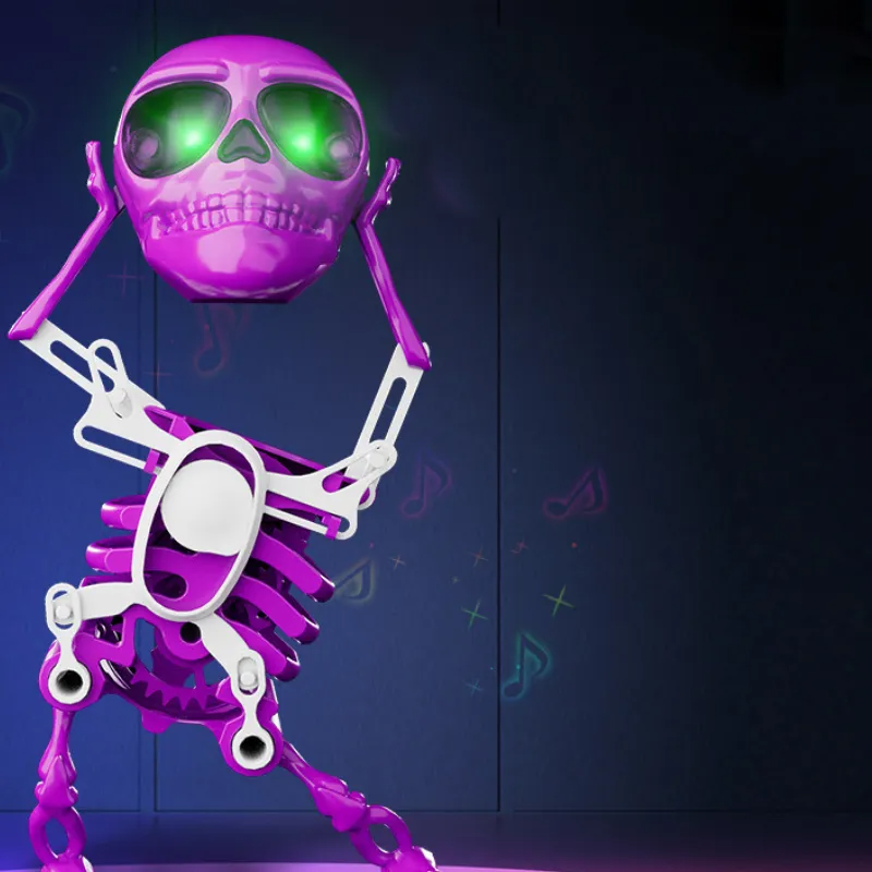 BowLift | Dancing Skeleton Figure – Glowing Dance Decoration with Playful Shine