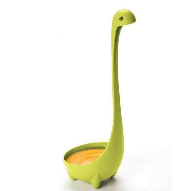BowLift | 3Pcs Loch Ness Monster Ladle Baby Dinosaur Spoon pack