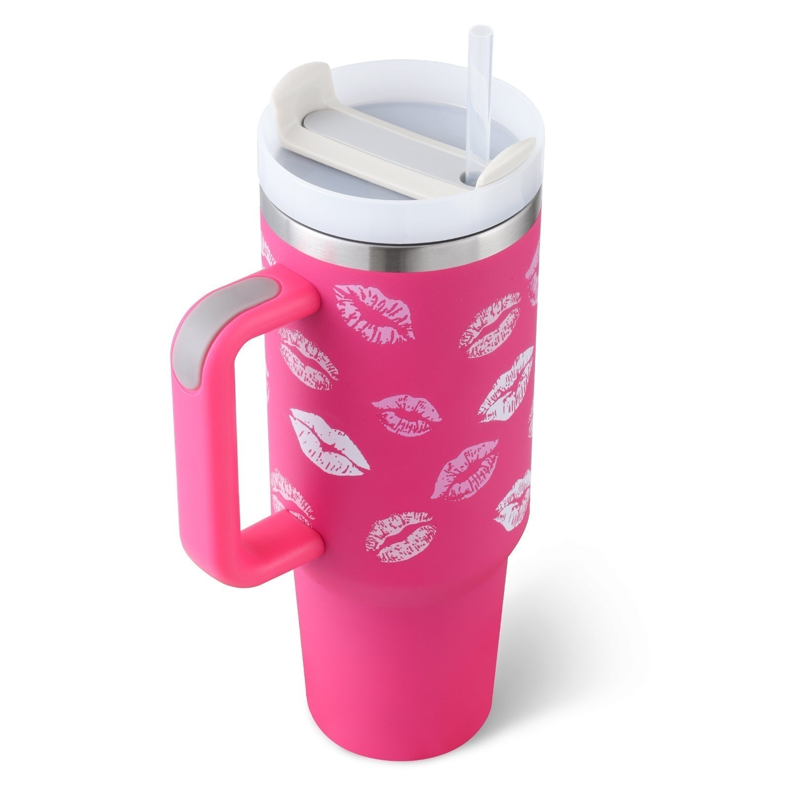 BowLift | Insulated Mug with Handle and Straw - ChillMate
