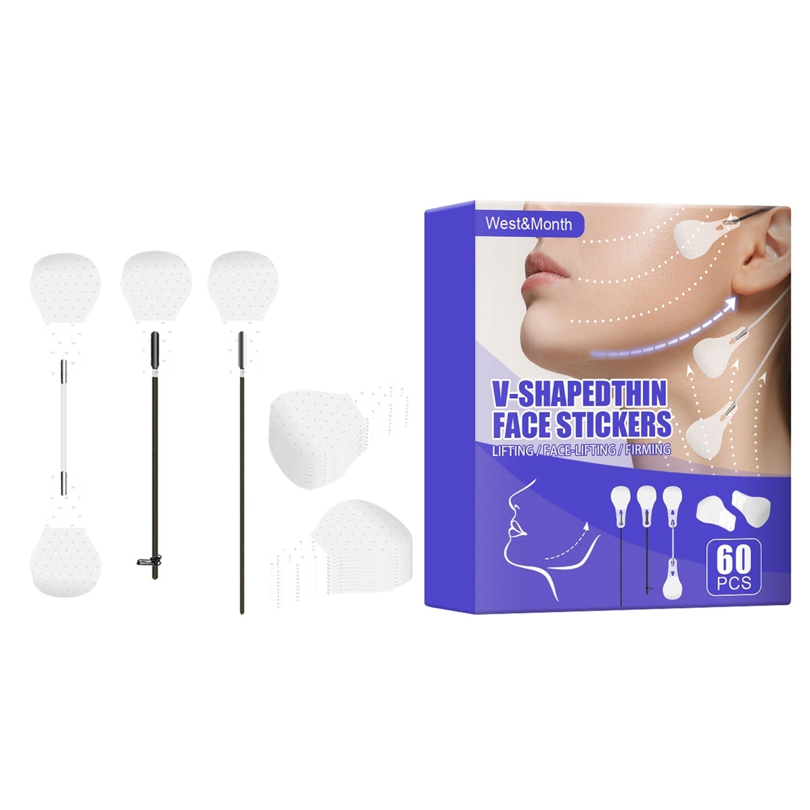 BowLift | Invisible Face Stickers - 60pcs