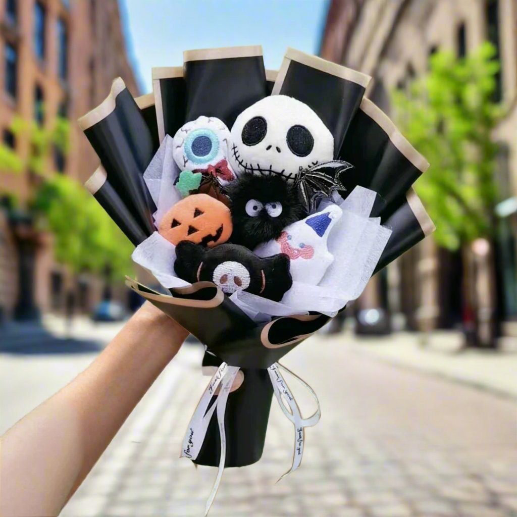 BowLift | Jack Skellington Bouquet - Halloween Plush Doll Nightmare Before Christmas Bouquet