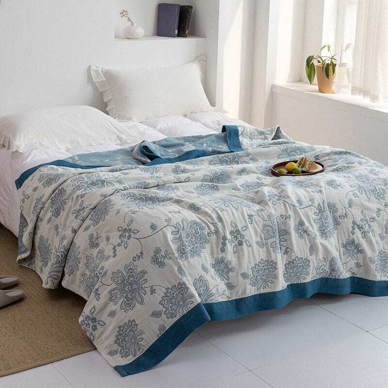 BowLift | Premium Cotton Blanket with Elegant Design – Soft, Luxurious & Versatile Throw
