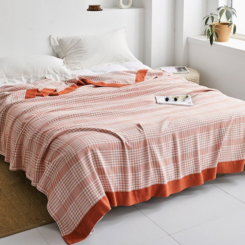BowLift | Premium Cotton Blanket with Elegant Design – Soft, Luxurious & Versatile Throw