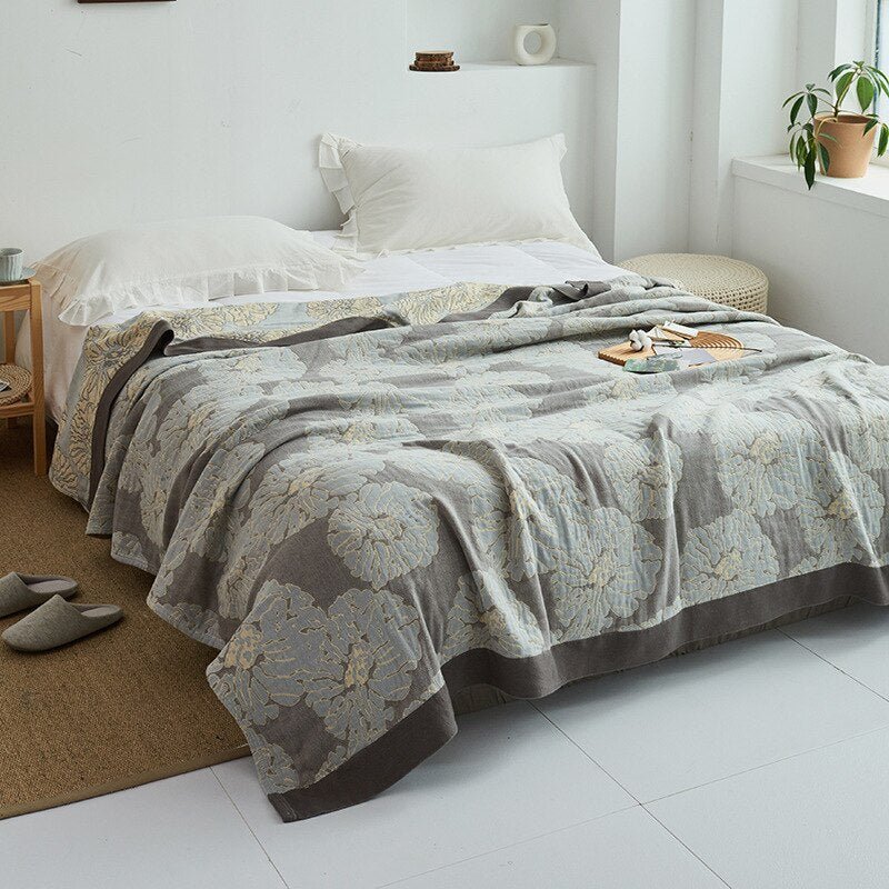 BowLift | Premium Cotton Blanket with Elegant Design – Soft, Luxurious & Versatile Throw