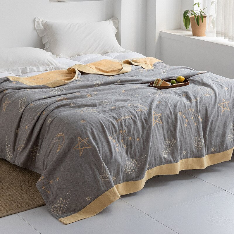 BowLift | Premium Cotton Blanket with Elegant Design – Soft, Luxurious & Versatile Throw