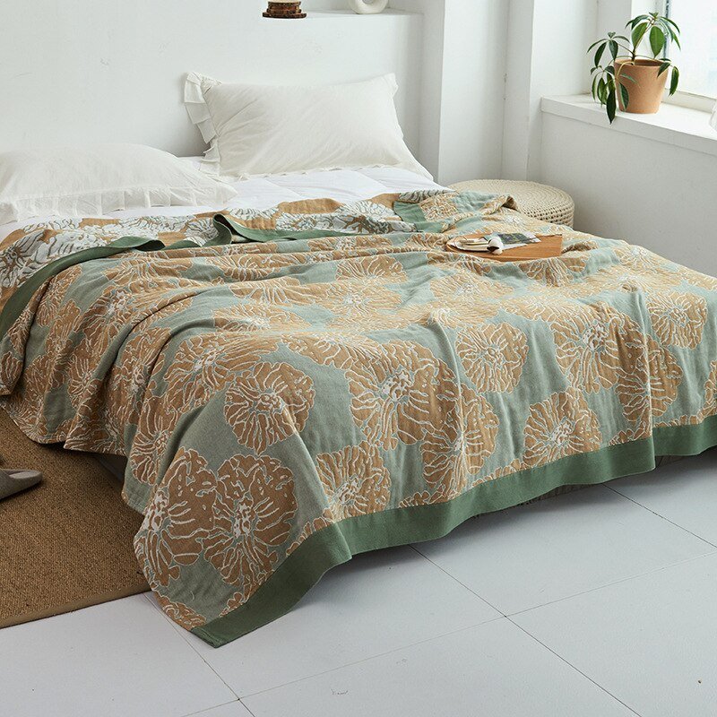BowLift | Premium Cotton Blanket with Elegant Design – Soft, Luxurious & Versatile Throw