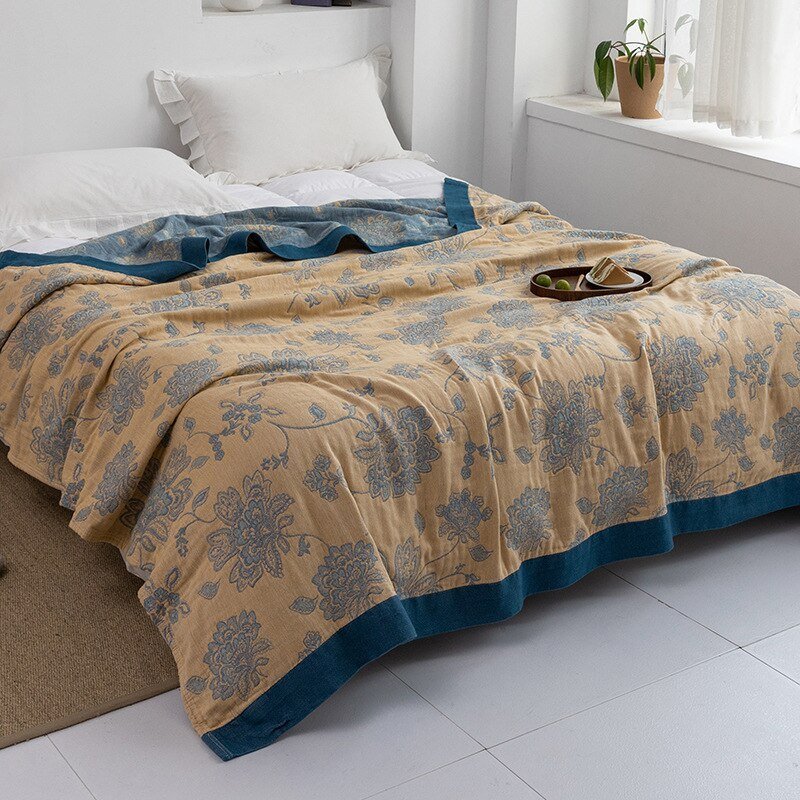 BowLift | Premium Cotton Blanket with Elegant Design – Soft, Luxurious & Versatile Throw