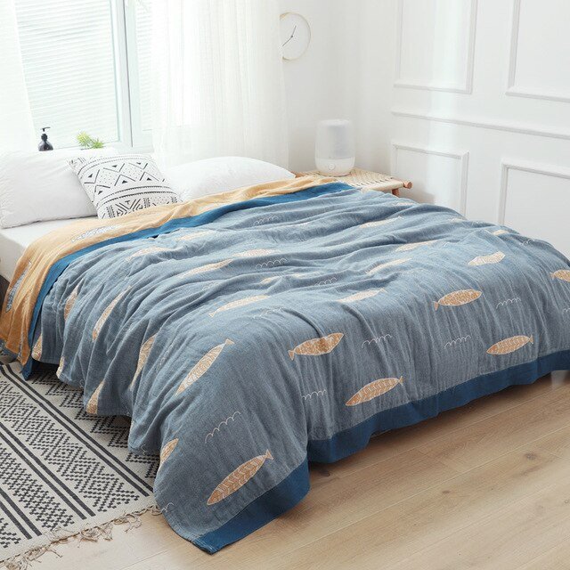 BowLift | Premium Cotton Blanket with Elegant Design – Soft, Luxurious & Versatile Throw