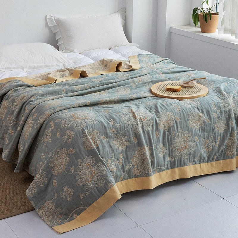 BowLift | Premium Cotton Blanket with Elegant Design – Soft, Luxurious & Versatile Throw