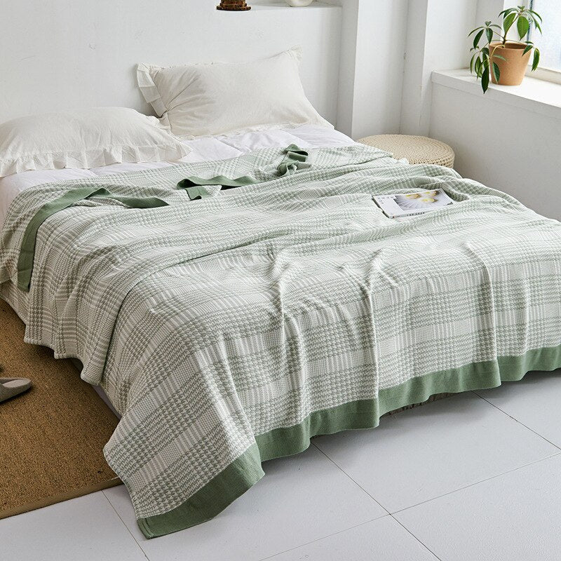 BowLift | Premium Cotton Blanket with Elegant Design – Soft, Luxurious & Versatile Throw