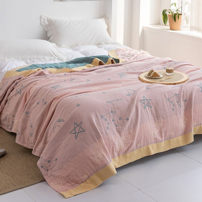 BowLift | Premium Cotton Blanket with Elegant Design – Soft, Luxurious & Versatile Throw