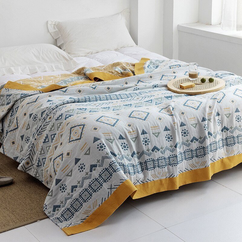 BowLift | Premium Cotton Blanket with Elegant Design – Soft, Luxurious & Versatile Throw