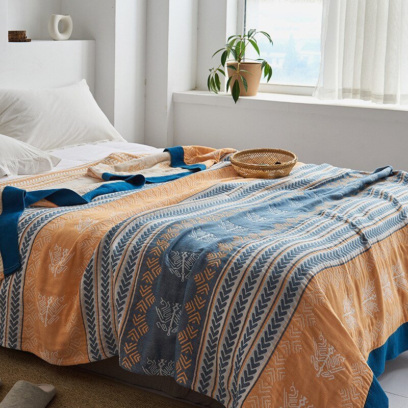BowLift | Premium Cotton Blanket with Elegant Design – Soft, Luxurious & Versatile Throw