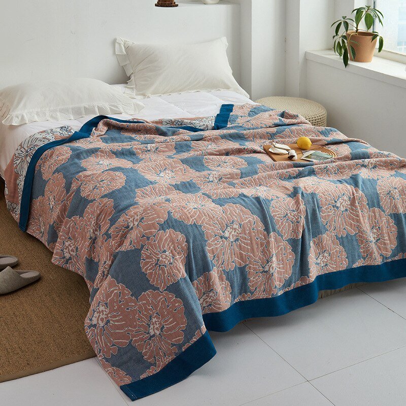 BowLift | Premium Cotton Blanket with Elegant Design – Soft, Luxurious & Versatile Throw