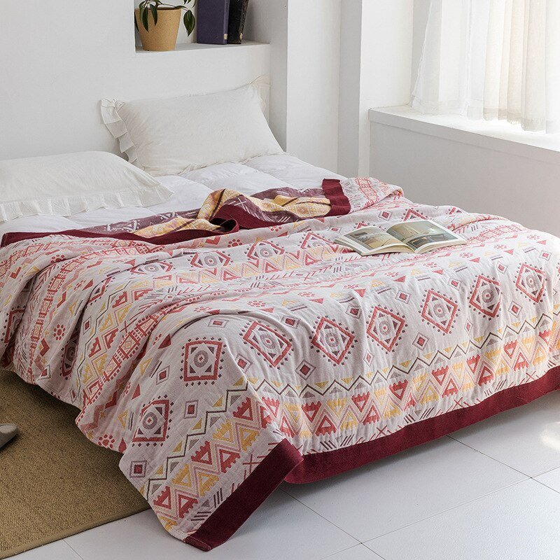 BowLift | Premium Cotton Blanket with Elegant Design – Soft, Luxurious & Versatile Throw