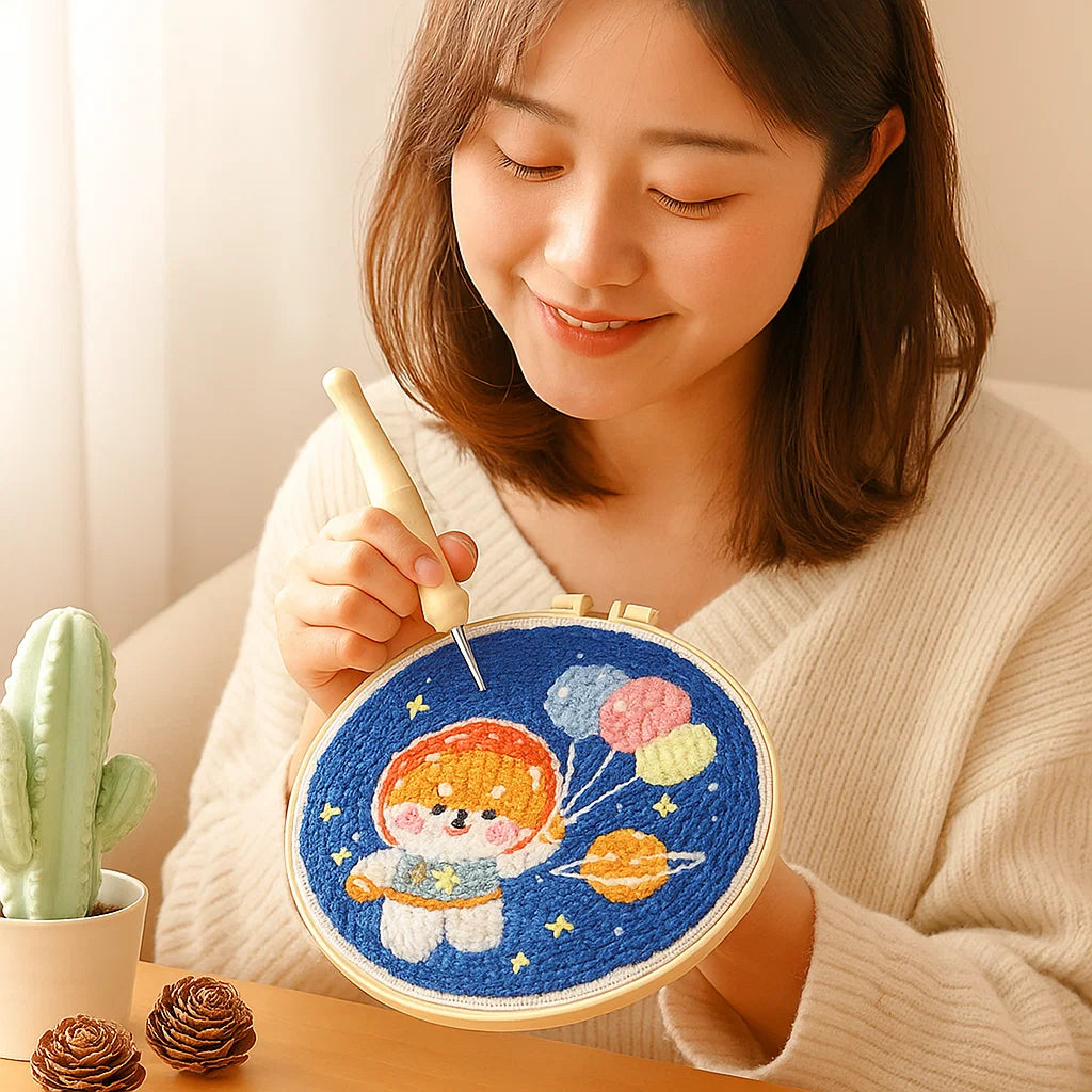 BowLift | Relaxing embroidery set with various designs