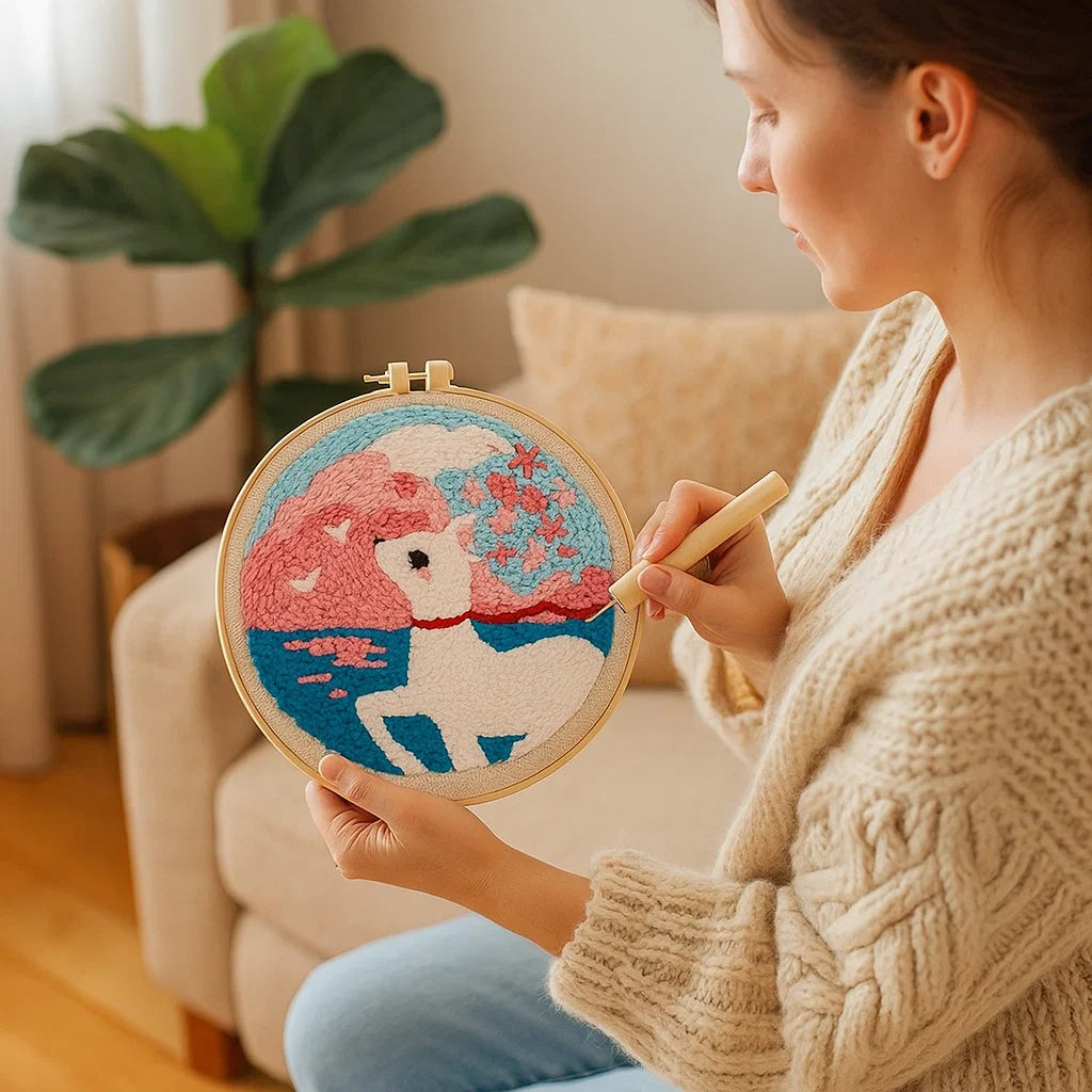 BowLift | Relaxing embroidery set with various designs