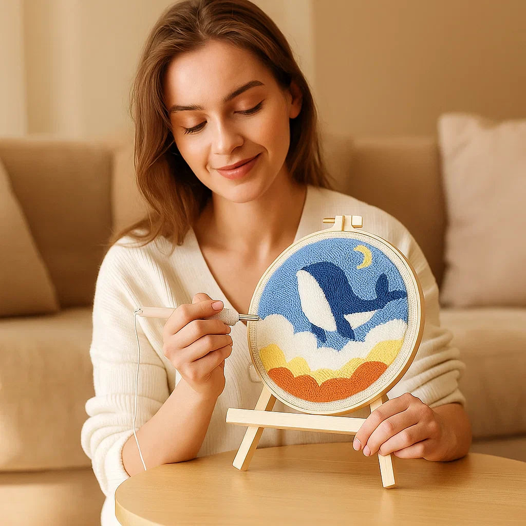 BowLift | Relaxing embroidery set with various designs