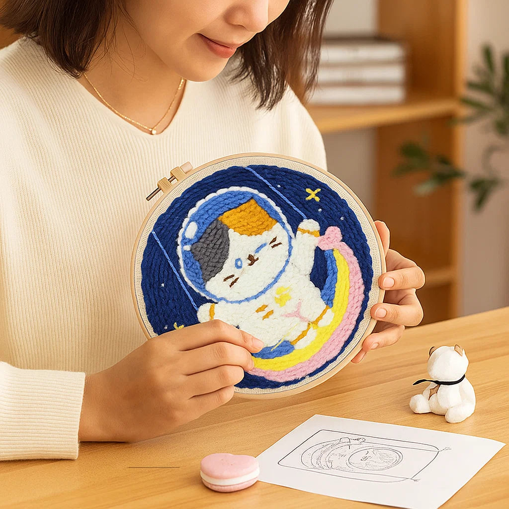 BowLift | Relaxing embroidery set with various designs