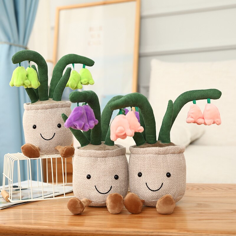 BowLift | Fuzzy Fella Flower Pot Plush