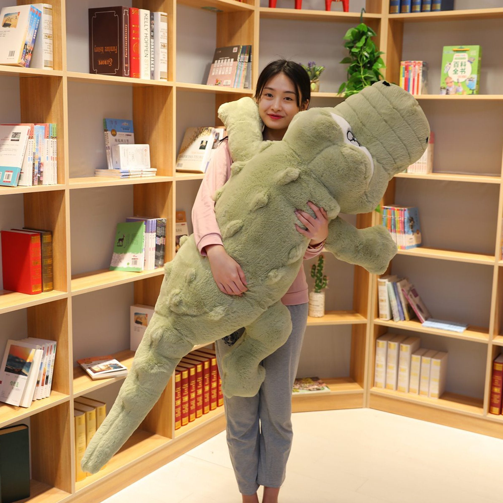 BowLift | Giant Crocodile Companion Plush