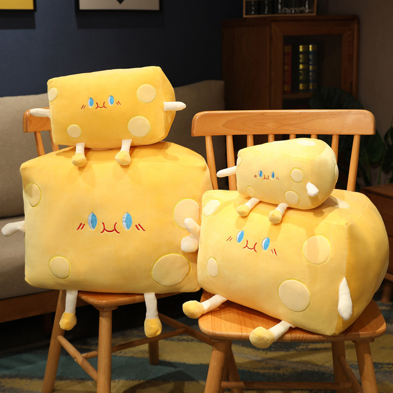 BowLift | Cute Cheese Block Plushie