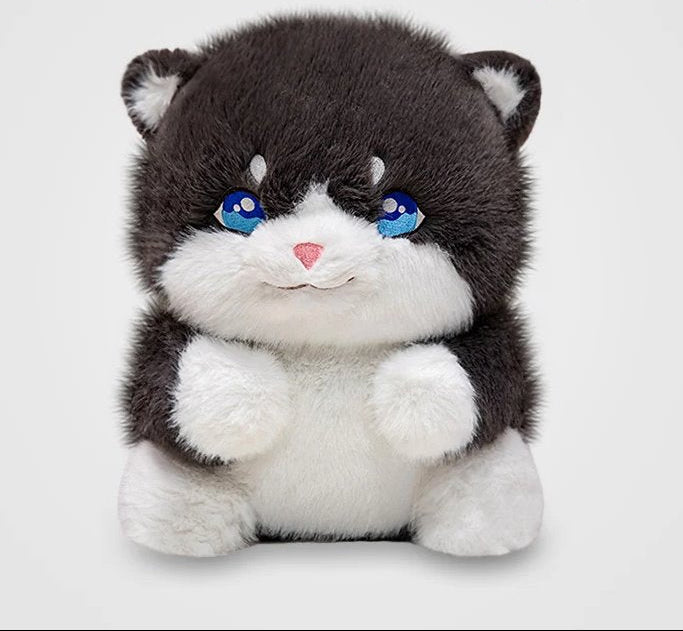 BowLift | Cute Chubby Gray Ginger Cat Plushies
