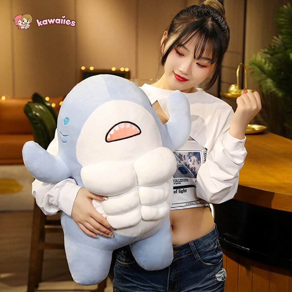 BowLift | Cute Muscle Shark Plushies | NEW