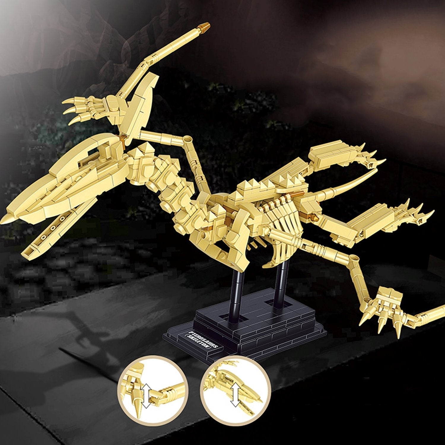BowLift | Dinosaur Fossil Skeletons Building Blocks Collection 2 | LIMITED STOCK