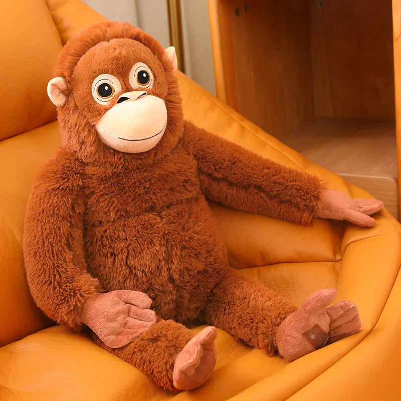 BowLift | Fluffy Baby Orangutan Monkey Plushie