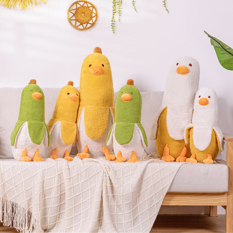 BowLift | Fluffy Banana Duck Crew Plushies
