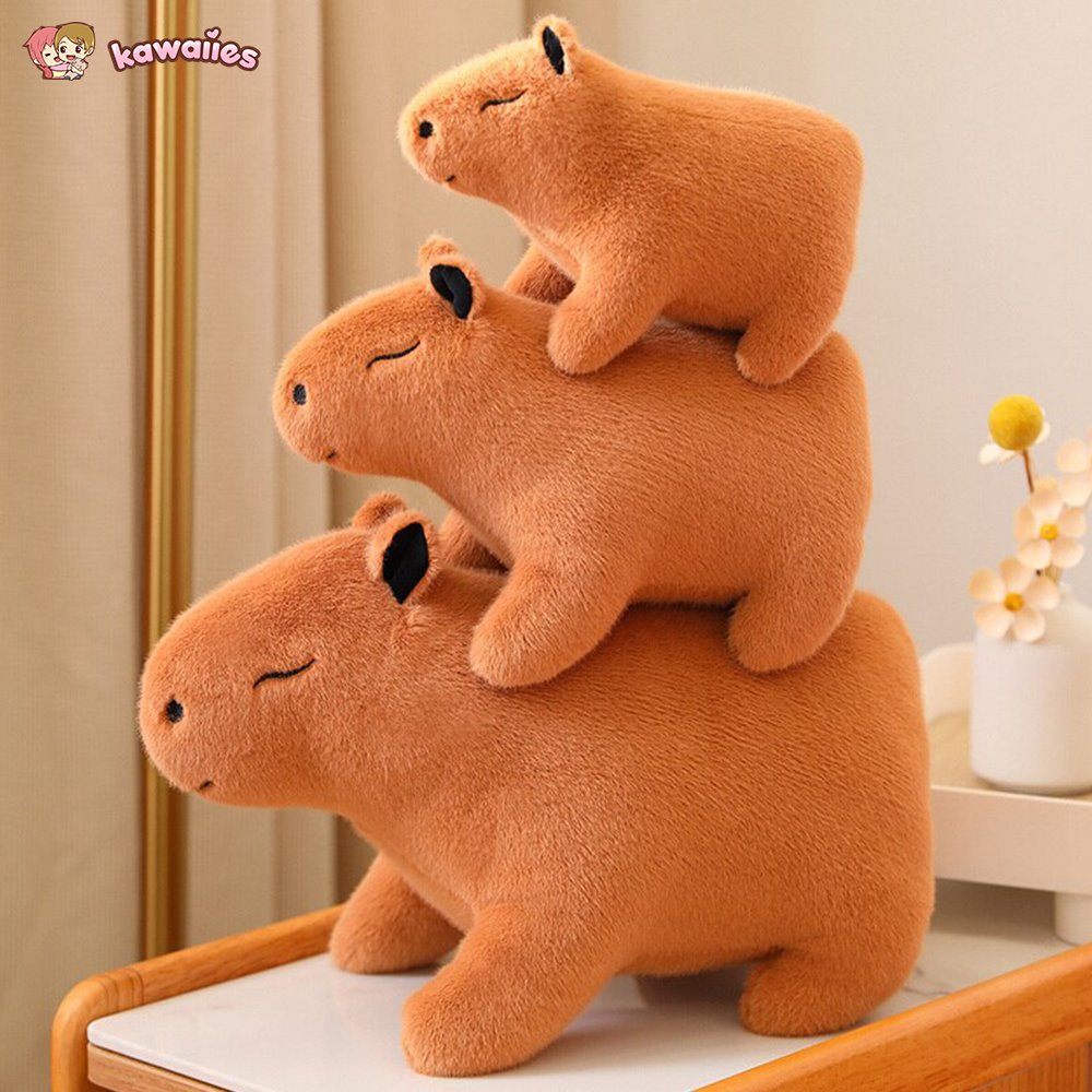 BowLift | Fluffy Cute Capybara Plushie