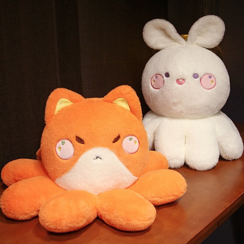 BowLift | Fluffy Octo-Animal Fox Cat Bunny Bear Plushies
