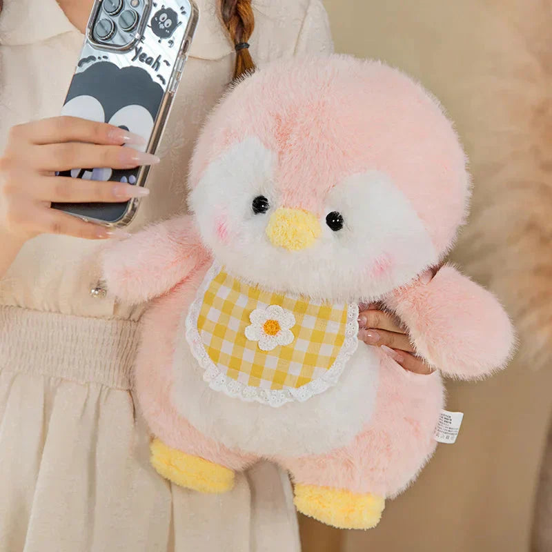 BowLift | Fluffy Penguin Squad Plushies with Bib