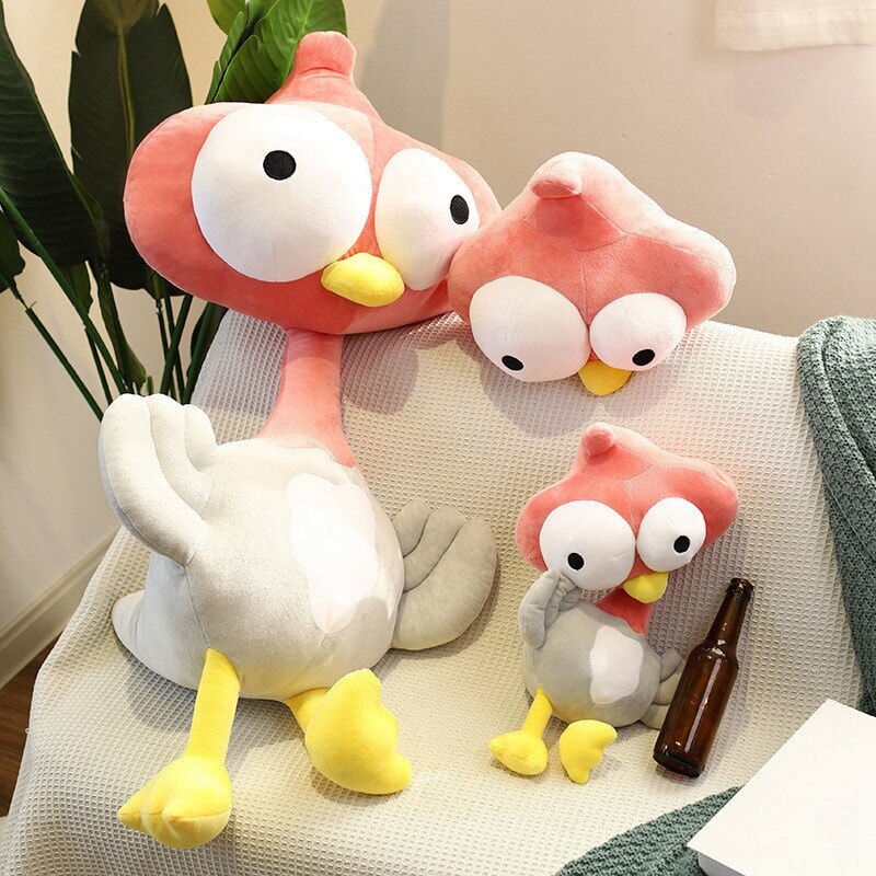 BowLift | Funny Shocked Giant Ostrich Plushies