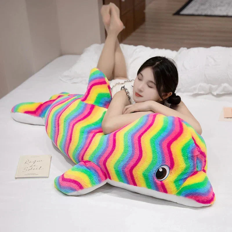 BowLift | Galaxy Rainbow Dolphin Plushies