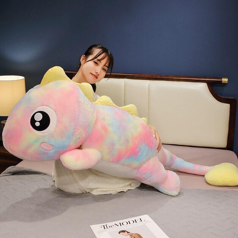 BowLift | Galaxy Rainbow Pasco the Lizard Plushie