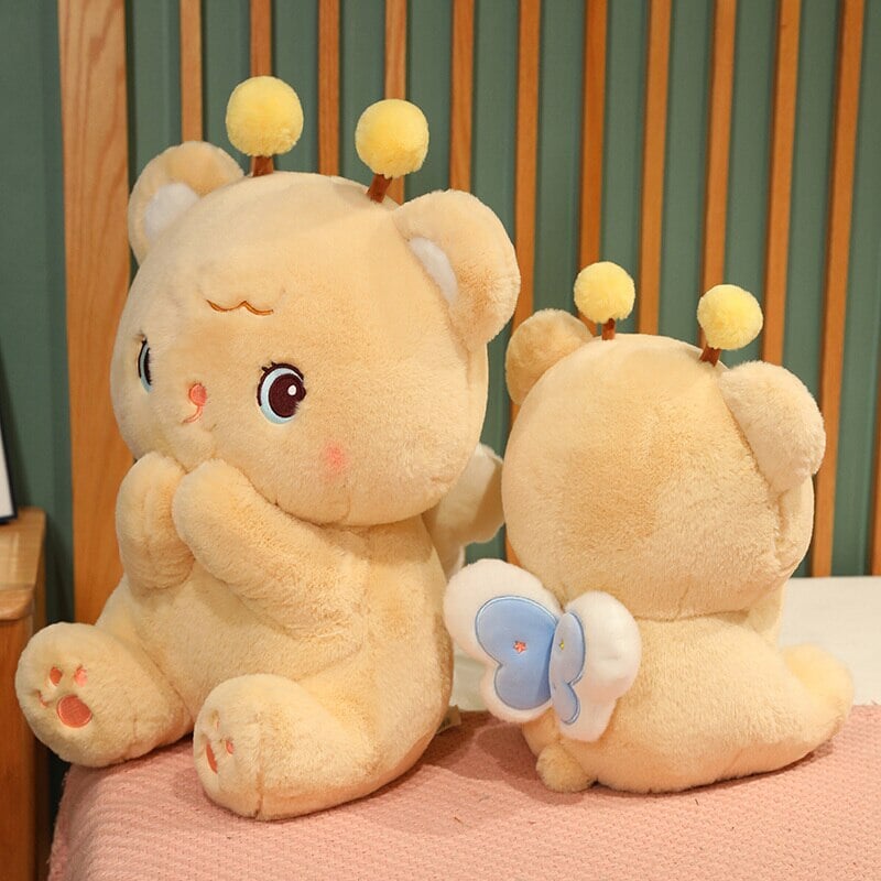 BowLift | Gem the Bumble Bee Brown Bear Plushie