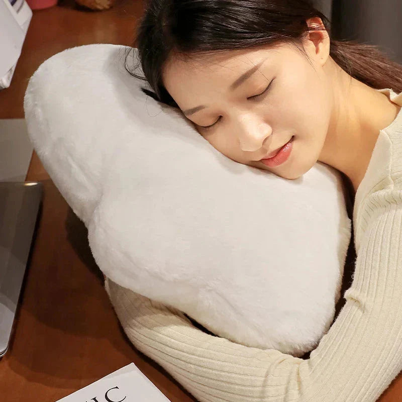 BowLift | Ghost White Cloud Plush Pillow